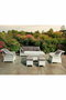 Hanah Home Conjunto de Jardín Rondi Milky Brown
